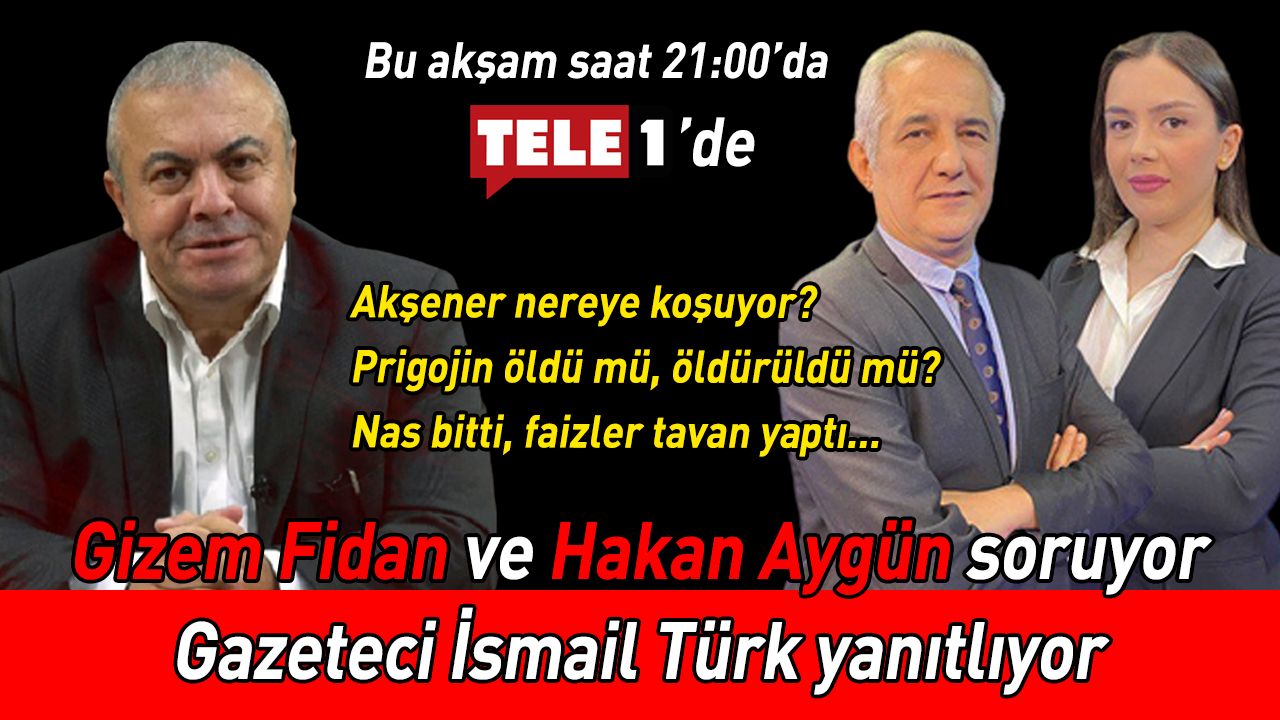 İsmail Türk Tele1'de gündemi yorumluyor