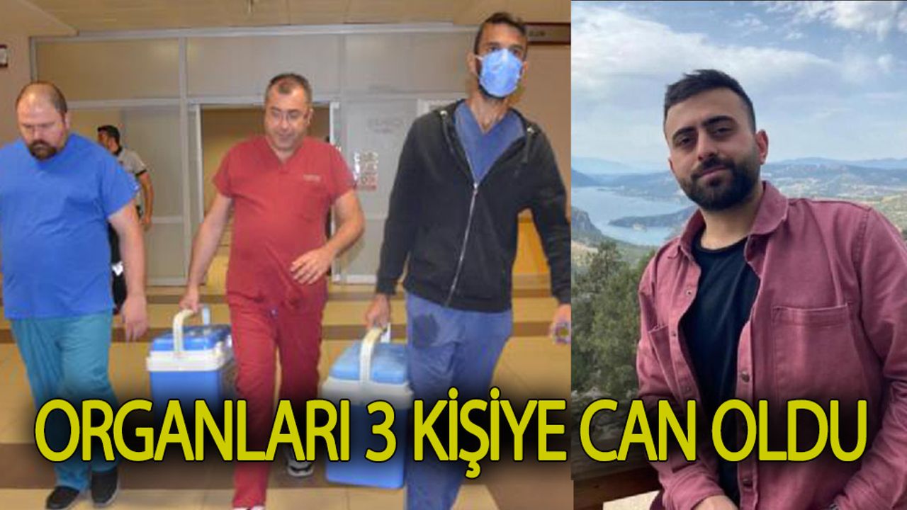 Osman Başpınar'ın organları 3 kişiye can oldu