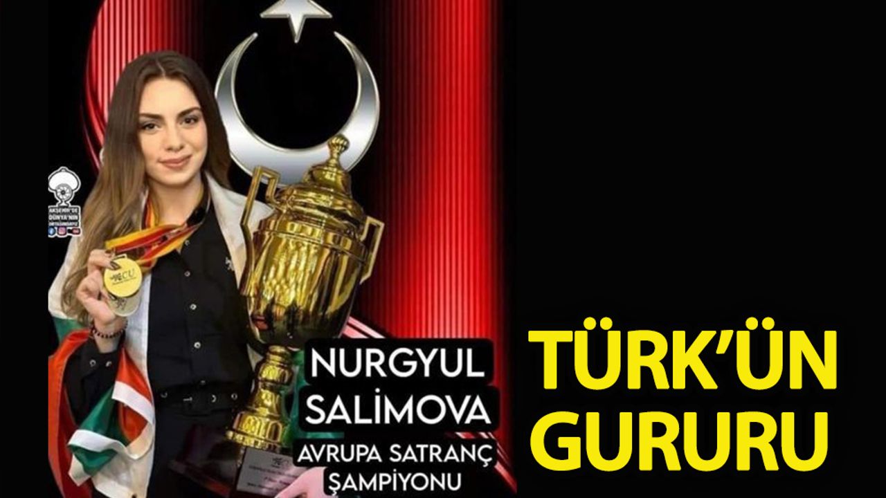 Türk'ün gururu:  Nurgül Salimova