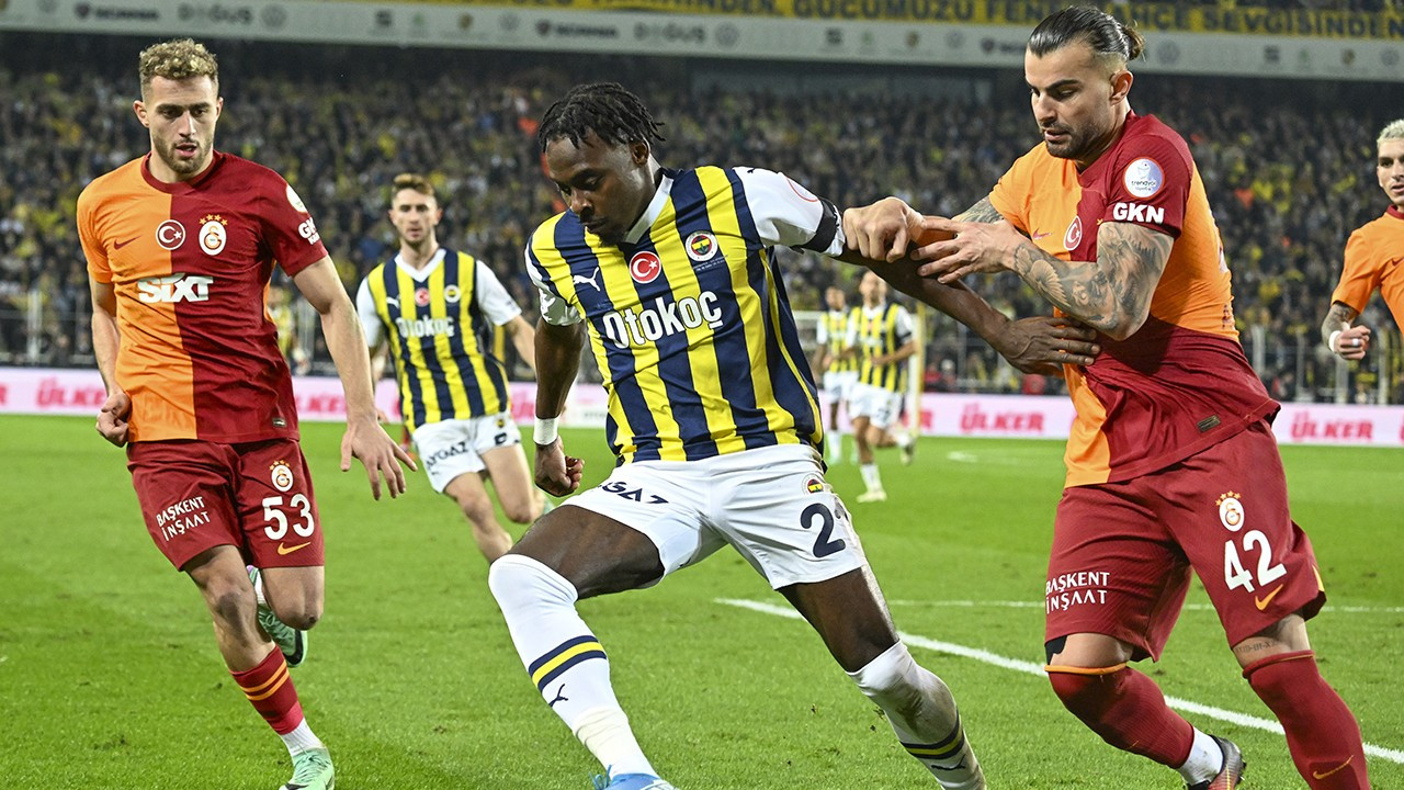 Fenerbahçe-Galatasaray berabere kaldı