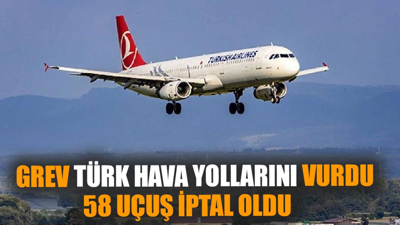 Grev Türk Hava Yollarını vurdu