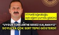 İYİ Partili Ağıralioğlu ağzını bir açtı pir açtı!  “Uygur türkleri'ne sessiz kalamayız” Soylu'ya çok sert tepki gösterdi!