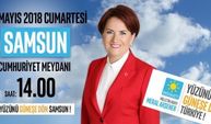 Akşener Samsun'da (CANLI)