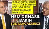 Bunlar CHP'nin kanalı Halk TV'de söylendi! HDP'li vekil Pkk ile ilişkisini açık açık itiraf etti!