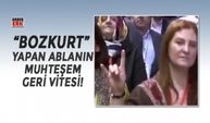 “Bozkurt”  yapan ablanın muhteşem geri vitesi!