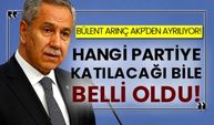 Bülent Arınç AKP'den ayrılıyor! Hangi partiye katılacağı bile belli oldu!