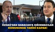 Ümit Özdağ’dan Ali Babacan’a sığınmacılar konusunda tarihi kapak!