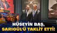 Hüseyin Baş, Sarıgül'ü taklit etti!