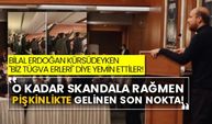 Bilal Erdoğan kürsüdeyken "Biz TÜGVA erleri" diye yemin ettiler O kadar skandala rağmen pişkinlikte gelinen son nokta!