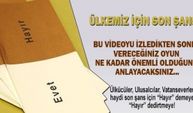 Bu videoyu izledikten sonra vereceğiniz oyun ne kadar önemli olduğunu  anlayacaksınız...