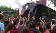 Galatasaray kafilesi yola çıktı