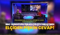 BBC  sunucusu İsrailli elçiyi sıkıştırdı, elçiden pişkin cevap!