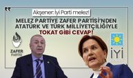 Akşener: İyi Parti melez! Melez partiye Zafer Partisi’nden Atatürk ve Türk Milliyetçiliğiyle tokat gibi cevap!