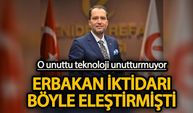 O unuttu teknoloji unutturmuyor: Erbakan iktidarı böyle eleştirmişti