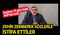 AKP’li meclis üyesi zehir zemberek sözlerle istifa etti