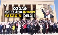 Özdağ Anıtkabir’de Bozkurt yasağını deldi!