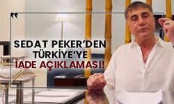 Sedat Peker’den Türkiye’ye iade açıklaması!