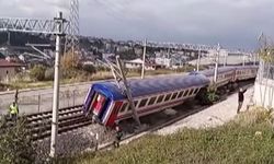 Yolcu treni kaza yaptı