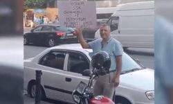 Erdoğan "Utanmadan işsizlik var diyorlar" demişti! AKP üyesi sokaklarda pankartla iş arıyor