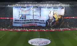 Trabzonspor’dan ‘Cumhuriyet’ pankartı