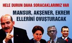 Soylu’dan Kılıçdaroğlu’na: Mansur, Akşener, Ekrem ellerini ovuşturacak