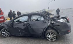 Belediye başkanının makam aracı kaza yaptı: 4 yaralı