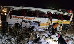 Kayseri'de yolcu otobüsü devrildi