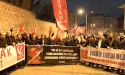 Yeniden Refah Partisi Gençlik Kolları'ndan İsveç'e protesto