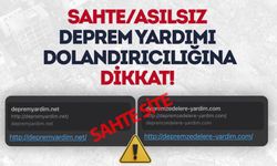 Sahte hesaplarla AFAD'a yardım toplayanlar yakalandı