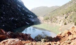 İslahiye'de depremin ardından doğal göl oluştu