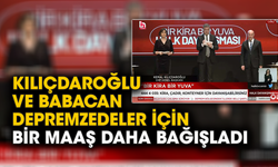 Kılıçdaroğlu ve Babacan depremzedeler için bir maaş daha bağışladı