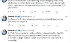 AK Parti'li Çelik: Akşener'in, Cumhurbaşkanımıza kullandığı provokatif dili kınıyoruz