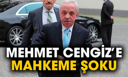 Mehmet Cengiz’e mahkeme şoku