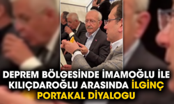 Deprem bölgesinde İmamoğlu ile Kılıçdaroğlu arasında ilginç portakal diyalogu