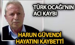 Türk Ocağı’nın acı kaybı: Başkan Harun Güvendi hayatını kaybetti