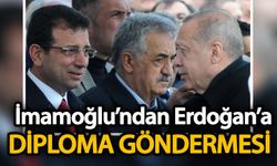 Ekrem İmamoğlu'ndan Cumhurbaşkanı Erdoğan'a diploma göndermesi