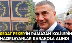 Sedat Peker'in Ramazan kolilerini hazırlayanlar karakola alındı