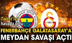 Fenerbahçe Galatasaray'a meydan savaşı açtı