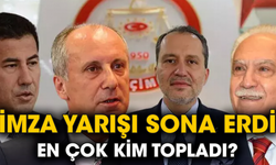 İmza yarışı sona erdi. En çok kim topladı?