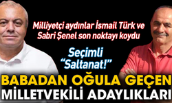 Milliyetçi aydınlar İsmail Türk ve Sabri Şenel son noktayı koydu