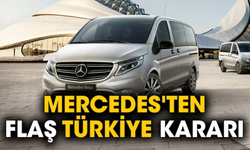 Mercedes'ten flaş Türkiye kararı