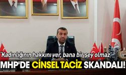 MHP'de cinsel taciz skandalı!