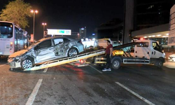 Makas atan otomobil sürücüsü, trafiği savaş alanına çevirdi: 8 yaralı