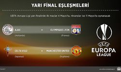 UEFA Avrupa Ligi'nde yarı final eşleşmeleri belli oldu