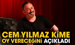 Cem Yılmaz kime oy vereceğini açıkladı