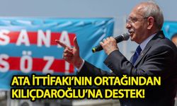 ATA İttifakı ortağından Kemal Kılıçdaroğlu'na destek