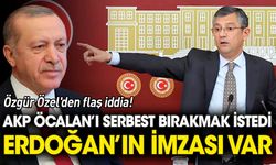 Özgür Özel'den flaş iddia!: AKP Öcalan’ı serbest bırakmak istedi, Erdoğan’ın imzası var