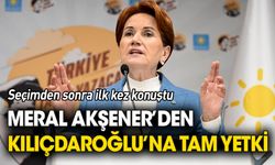 Meral Akşener'den Kılıçdaroğlu'na tam destek