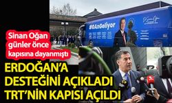 Erdoğan'a desteğini açıklayınca Sinan Oğan'a TRT'nin kapısı açıldı