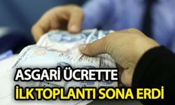 Asgari ücrette ilk toplantı sona erdi